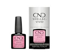 CND Shellac Vivid - High Opacity Gel Polish - Blush Pink - 0.25oz / 7.3ml