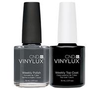 CND Vinylux Asphalt Plus Top Coat Nail Polish 50 g