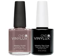 CND Vinylux Duo Rubble and Top Coat Nail Polish 50 g