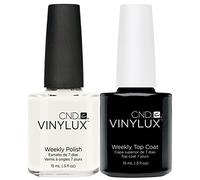 CND Vinylux Studio White Plus Top Coat Nail Polish 50 g