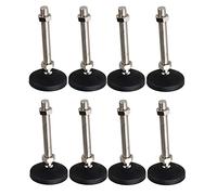 CNDBAHHE Adjustable feet,Machine Tool Leveling Feet, 4pcs /8pcs/12pcs Adjustable Feet Furniture Levelers Leg for Furniture Mechanical Equipment(8pcs)