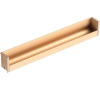 CNDBAHHE Flush Mount Handle,Sliding Door Handles, Aluminum Alloy Cabinet and Sliding Door Recessed Hidden Handle Gold Multiple Sizes(Total Length 300Mm)