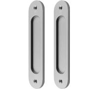 CNDBAHHE Flush Mount Handle,Sliding Door Handles， Recessed Pulls Sliding Door Handles 148mm Hole Center Multicolor Pack of 2(B)