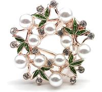 CNDBAHHE Scarf Ring,Scarf Clip, Scarf Rings Silk Buckle Simple Personality Brooch for Women
