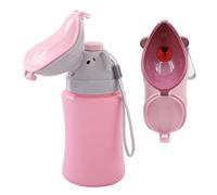 Cndiyald Travel Potty Portable Travel Toilet for Toddler Travel Baby Nitty Pee Bottle Portable Kids Potty for Girls Car Camping Travel Pink Travel Potties