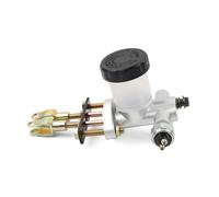 Cndocc35 1pc Cylinder Hydraulic Brake Master Pump Aluminum Black, White For 90CC 110CC 125CC 150CC 200CC 250CC Kandi BMS for Kinroad Kazuma Go Kart Dune Buggy Motorbike