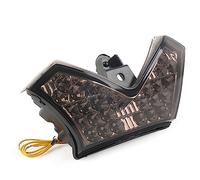 Cndocc35 Integrated TailLight Turn Signals Brake Lamp for Ninja ZX-14/ZX1400/ZZR1400 2006-2011, ZX-14R/ABS 2012-2017, ZX-14R ABS SE 2021-2022, A Style Smoke Lens