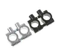 Cndocc35 M10 Motorcycle Handlebar Mirror Mount Holder Clamp Adaptor For 22mm (7/8inch) Handle Bar Motorcycle, Bicycle, black
