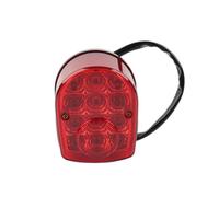 Cndocc35 Motorbike LED Taillight Lens Brake Light Turn Signal Rear Lamp for Z50 Z50A Z50J DAX ST70 ST50 CHALY CF70 CF50 Bike ABS Red