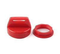 Cndocc35 Motorcycle Key Switch Cover Cap w/Nut Replace #5433733#5433534#5431964 for Trailblazer Trail Boss Big Boss Hawkeye RZR XP 600 800 Sport Sportsman, Red