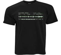 cne Mens Amen Break Waveform T Shirt Drum Jungle Sample Tee8161 XL Black