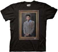 cne Seinfeld - The Kramer Adult T-Shirt Black XL