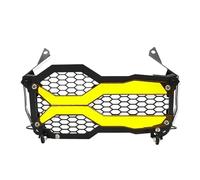 CNFCNKYULP Headlamp Grille Cover Accessories FOR R1250GS FOR ADV FOR GSA1250 FOR GS 1250 FOR Adventure 2019-2024 Motorcycle Headlight Guard Grille Cover(Yellow)