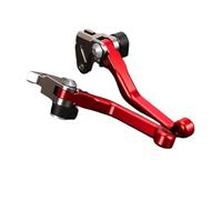 CNFCNKYULP Motorbike Brake Levers for KLX140G for KLX-140G for KLX-140 G for KLX 140G for KLX 140 G 2017-2021 2022 2023 2024 Foldable Brake Clutch Levers Handle Clutch Lever Set(Red)