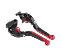 CNFCNKYULP Motorbike Brake Levers for Z750 for Z 750 for Z-750 2007 2008 2009 2010 2011 2012 Motorcycle Folding Extendable Brake Clutch Levers Handle Clutch Lever Set(Black RED)