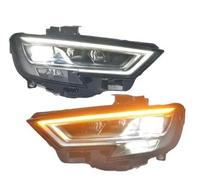 CNFCNKYULP Replacement Headlight Assembly For A3 2017-2020 For S3 2 Pcs LED Headlights Assembly Full LED DRL Dynamic Turn Signal Headlamps