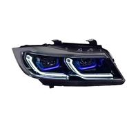 CNFCNKYULP Replacement Headlight Assembly For E90 Headlights 2005-2012 320i 318i 323i For 3 Series LED Headlight DRL Hid Beam Accessories 2 PCS(Halogen,RHD)