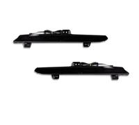 CNFCNKYULP Side Rearview Mirror Turn Signal Lights For Accord For Sedan 2018-2022 LED Bumper Reflector Lights Function As Tail Brake Turn Signal Lights Rear Fog Lamps(Smoked Lens)