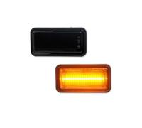 CNFCNKYULP Side Rearview Mirror Turn Signal Lights For Camaro For Chevy II For Nova For Impala For C10 For Pickup For Truck 1968-1969 LED Side Lights Turn Signal Lights(2pcsAmber)