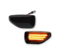 CNFCNKYULP Side Rearview Mirror Turn Signal Lights For Duster 2018 LED Dynamic Side Marker Turn Signal Light Indicator Repeater Lamp Fender Side Lamp Auto