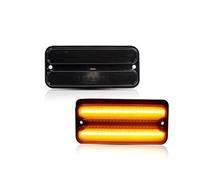 CNFCNKYULP Side Rearview Mirror Turn Signal Lights For GMC For Pickup For Trucks 1968 1969 1970 1971 1972 LED Car Front Rear Fender Side Marker Turn Signal Lights(2PCS Amber)