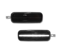 CNFCNKYULP Side Rearview Mirror Turn Signal Lights For Nissan For Altima For 240SX For S13 For T10 For W5W 1989-1994 Full LED Bumper Side Marker Light Light Turn Signals(White)