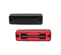 CNFCNKYULP Side Rearview Mirror Turn Signal Lights For Pioneer For 520 For 700 For 1000 2014-2024 Car Tail Light Tail Brake Rear Fog Lights Side Light Turn Signal Lamp(Smoked Lens)