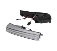 CNFCNKYULP Side Rearview Mirror Turn Signal Lights For Pontiac For Firebird For Trans For Am 1993-1997 Car Bumper Sequential Turn Signal LED Daytime Running Light(Clear Lens)