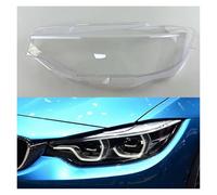 CNHEU OEM Style Clear Headlight Lens Cover & Protector for Compatible for BMW 4 Series M3 M4 F32 F33 F36 F80 2017~2020 -Durable Glass Housing Replacement with Anti-Scratch Shield(Left)