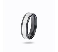 CNICK Smart Payment Ring - Contactless NFC Payment Ring with Tokenization, Fashionable Design, VISA and MasterCard Compatible, Tesla Key Ring for Model 3/Y/S/X/CT (Snow, 10.5)