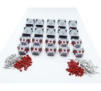 CNKF 10 Sets 5 pinGray Metri-Pack 150 Sealed Male/Female Waterproof socket Auto Connector 12052480/12052600