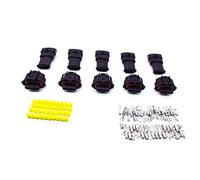 CNKF 5 Sets 4 pin male female sealed Diesel Injection Pump Plug BSK for MAP sensor connector 1928403736