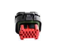 CNKF 5 Sets AMP SEAL 776273-1 Waterproof Plug & Socket Housing, 14 Position, Black With Terminals