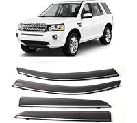 CNLIHT 4pcs Car Wind Deflectors, For Land Rover Freelander 2 2010-2015 2016 2017 2018 Side Window Sunshade Rain Guard Visors Deflector Weather Shield Side Window Trim