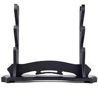 CNLQ Sword Stand Katana Stand Assembly Black Samurai Sword Holder Stand Rack Display for Katana Wakizashi Tanto