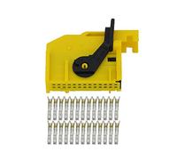 CNLW 1 Set 26 Pin Car Modified Wire Harness Connector Plug Connector DJ72681-0.6-21