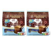 CNMART Malaysia Oldtown 3 in 1 White Coffee 25% Less Sugar 15 Sachets (Pack of 2)