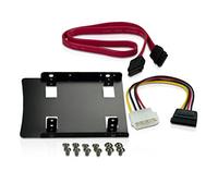 CnMemory Installation Kit for 2.5 Inch SSD/HDD to 3.5 Inch Including Removable Frame, Screws and Cable Set