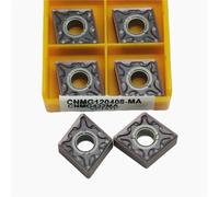 CNMG120404 CNMG120408 MA UE6020/VP15TF Stainless Steel External Turning Tool Hard Alloy Blade CNMG 120404 Milling(CNMG120408-MA VP15TF)