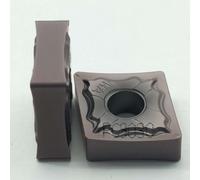 CNMG120408-HA PC9030 Carbide Insert 10-Pack for MCLNR12 Toolholder, Indexable Turning Inserts for CNC Machining, Compatible with Cast Iron & St