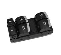 CNMNDE Car Power Window Switch Fit For A6 S6 Q7 A3 S3 RS6 4F0959851J Electric Control Window Lifter Button Electric Window Control Button