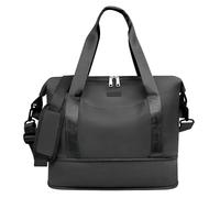 CNMTCCO for Ryanair Cabin Bags 40x30x20 Underseat Convertible Carry on Cabin Bag 45X36X20 for New Easyjet Under Seat Cabin Bag Small Travel Hand Luggage Flight Bags for Planes (Black)
