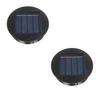 CNMTCCO Lantern Replacement Tops 2PCS 1.2V 600mAh LED Panel for Outdoor Hanging Lights, IP44 Waterproof Bulb Replacement for Garden Patio Table Decor, 8CM/3.1inch