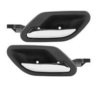 CNMVCJSAR Passenger Side Door Handle Car Inner Handle Interior Door Panel Pull Trim Cover Black Left Right for 5 Series E39 OEM 51218226049 51218226050(Left and Right)