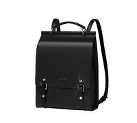 Cnolés Leather Backpack Purse For Women Fashion Daypacks Ladies Vintage Bag Casual School College Travel Backpacks Large Schoolbag