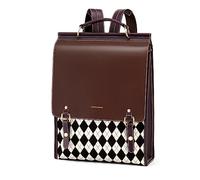 Cnoles Leather Backpack Purse For Women Fashion Ladies Vintage Bags Casual College Travel Backpacks Large bag