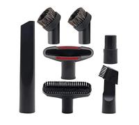 CNOYEEO 7 Piece Set Vacuum Attachments Accessories Cleaning Kit Brush Nozzle Crevice Tool for 35mm to 32mm Standard Hose Parts,Compatible with Shark/Henry Hoover Attachments