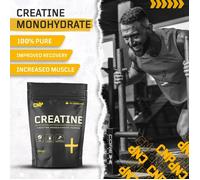 CNP Creatine Monohydrate Powder, 250g, Unflavoured, 50 Servings Resealable Pouch