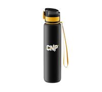 CNP Professional Large Supplement Shaker and Water/Mixing Bottle for Preworkouts/Intraworkouts and Protein Shakes 1 Litre Capacity, 2 Colours (Black)