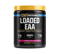 CNP Professional Loaded EAA, Essential Amino Acid Formula, BCAAs, Muscle Repair & Recovery Powder, 30 Servings, (Strawberry Laces, 300g)